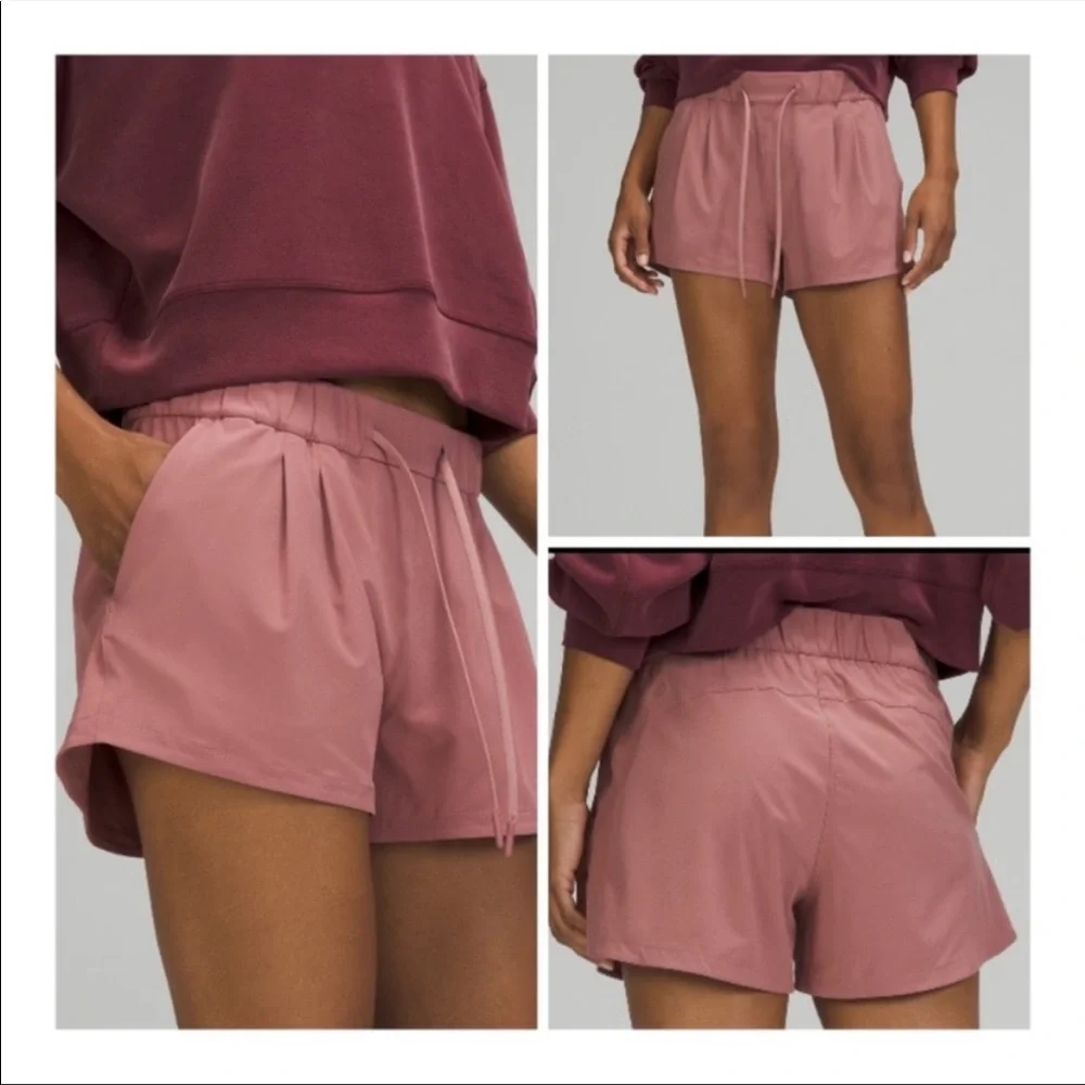 ❤️LULULEMON STROLL AT SUNDOWN SHORT 3”-SPICED CHAI-10❤️ - Picture 2 of 13